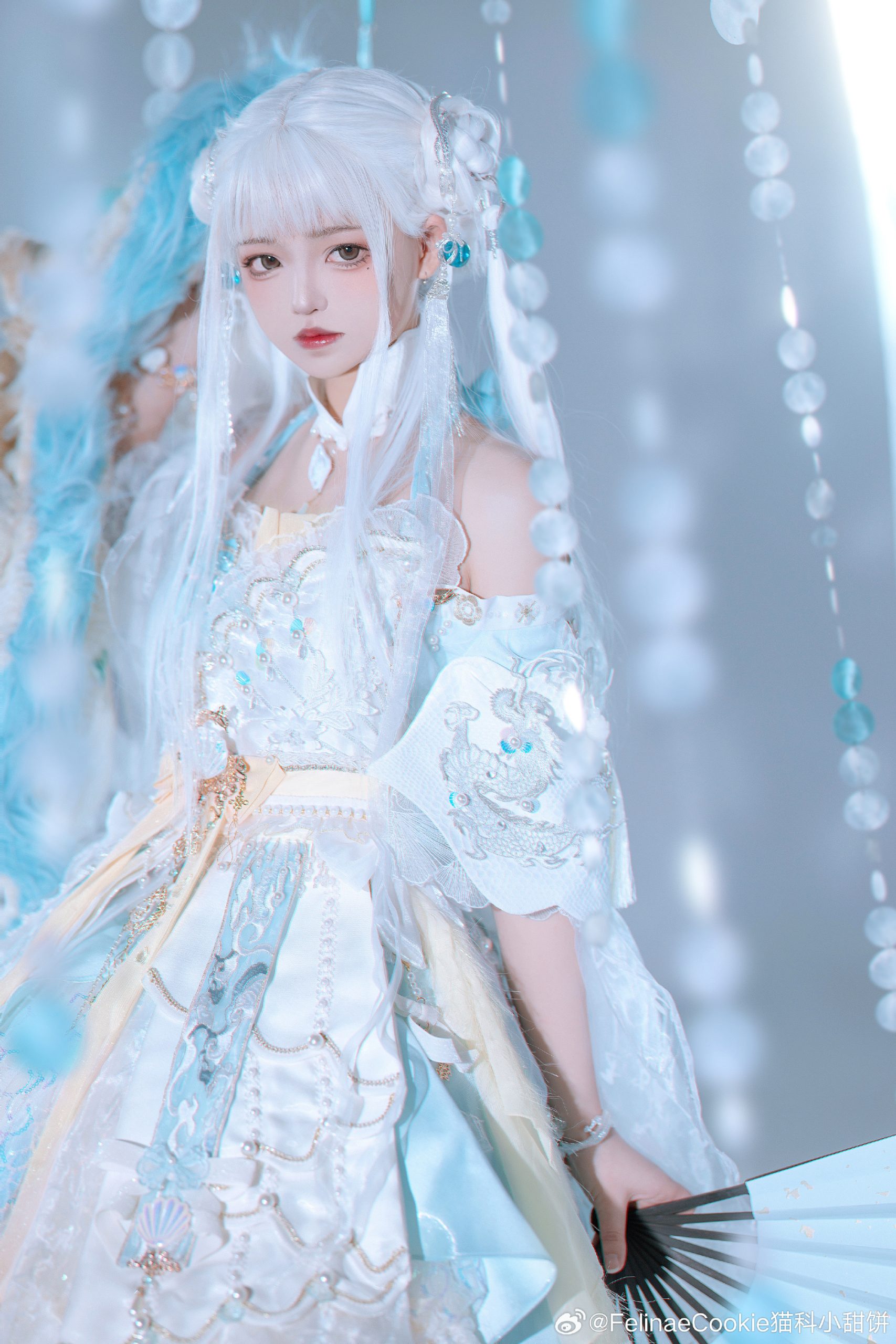 金龙献瑞，祥云环绕，心纳吉，万事欣，岁平安 碧海潮生lolita@中华田园咩w-米哈社