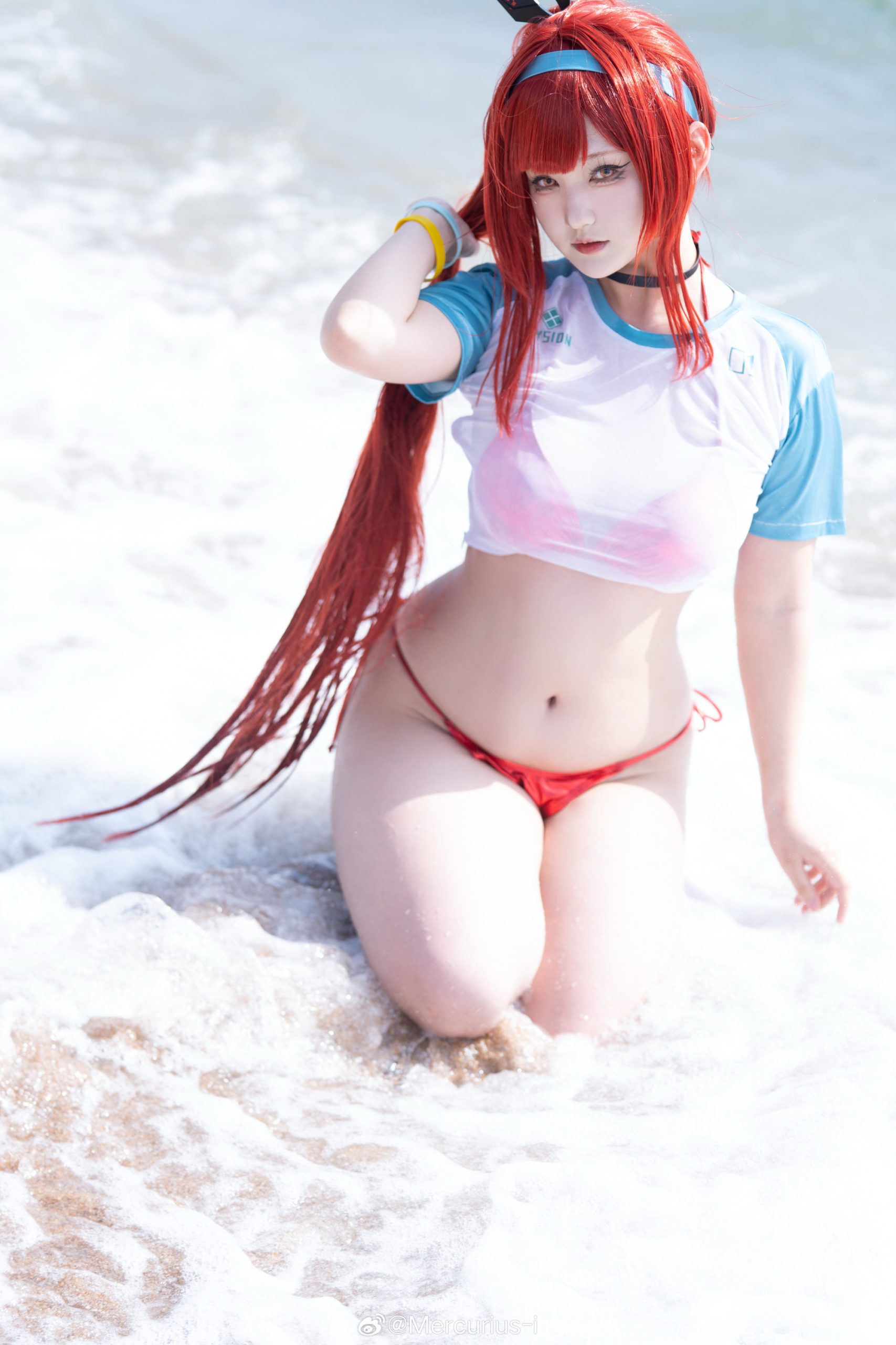 cosplay 拉毗 小红帽-红色风情@Mercurius-i-米哈社