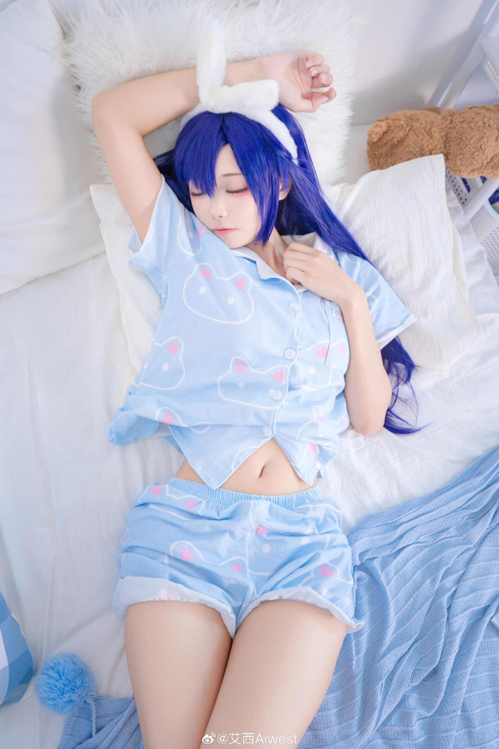 cosplay 蔚蓝档案 早濑优香@艾西Aiwest-米哈社