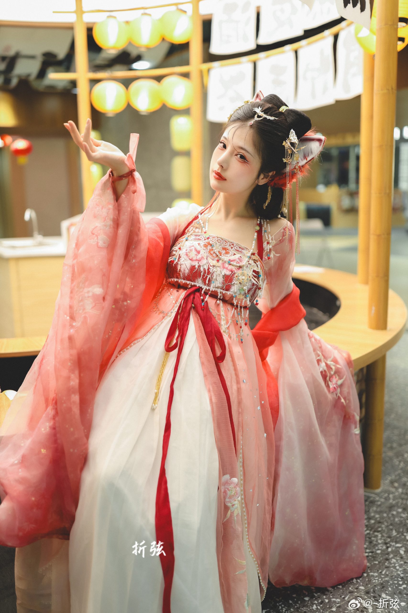 汉服 你说我是祥瑞，还是妖祟～@-折弦--米哈社