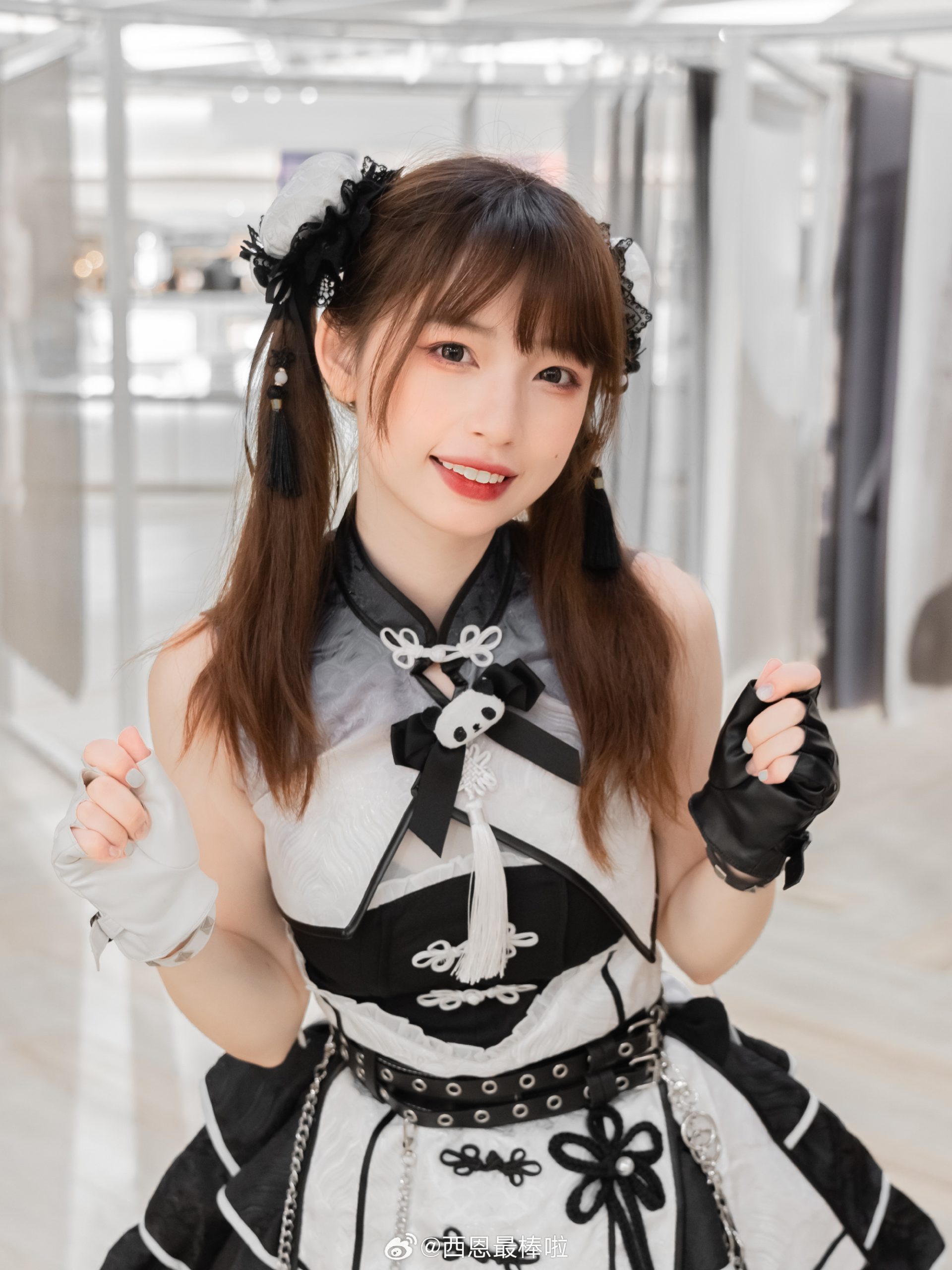 黑白配色好喜欢prprpr @西恩最棒啦-米哈社