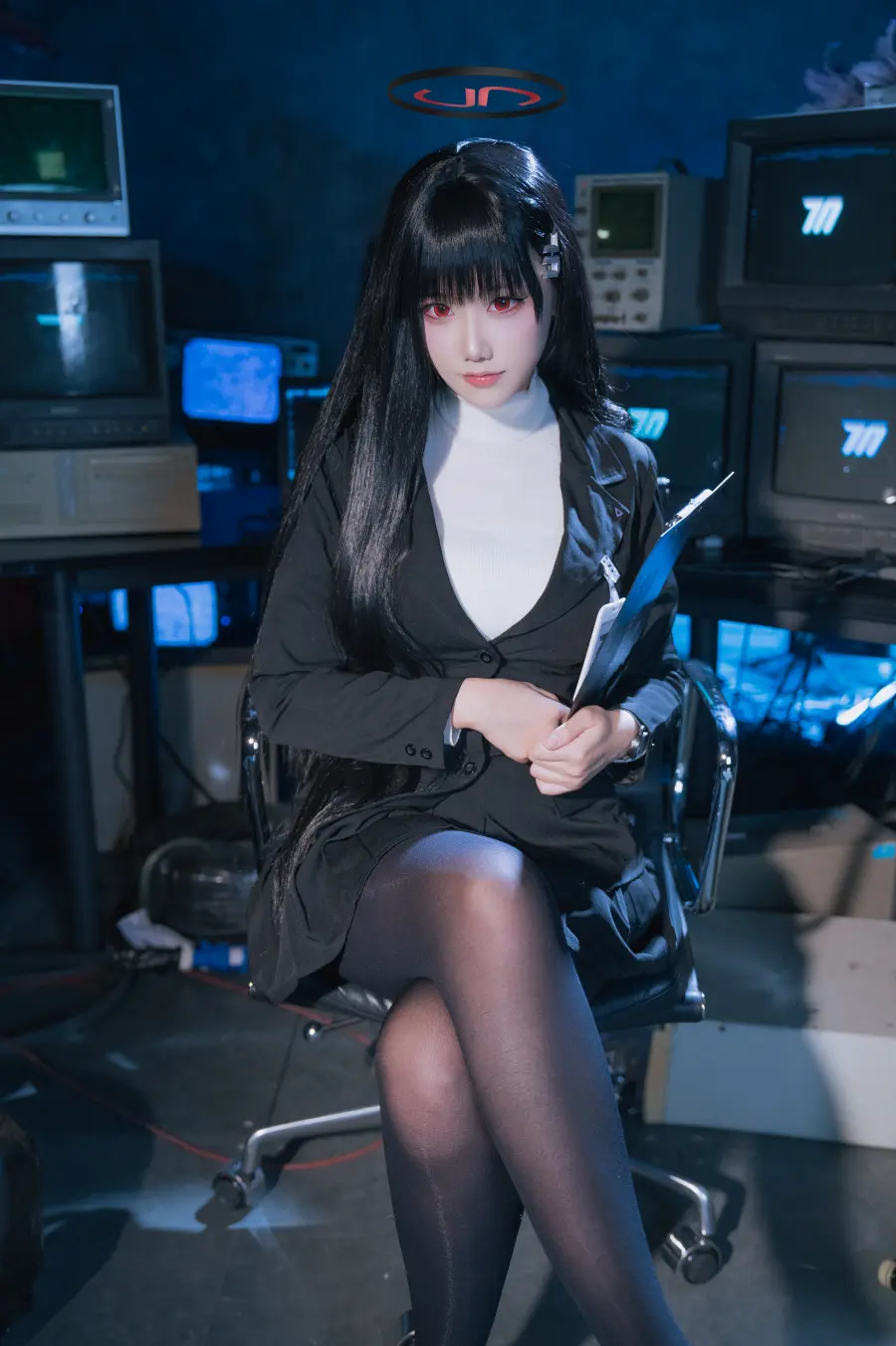 cosplay lunana blue archive調月リオ(30P/226MB)-米哈社