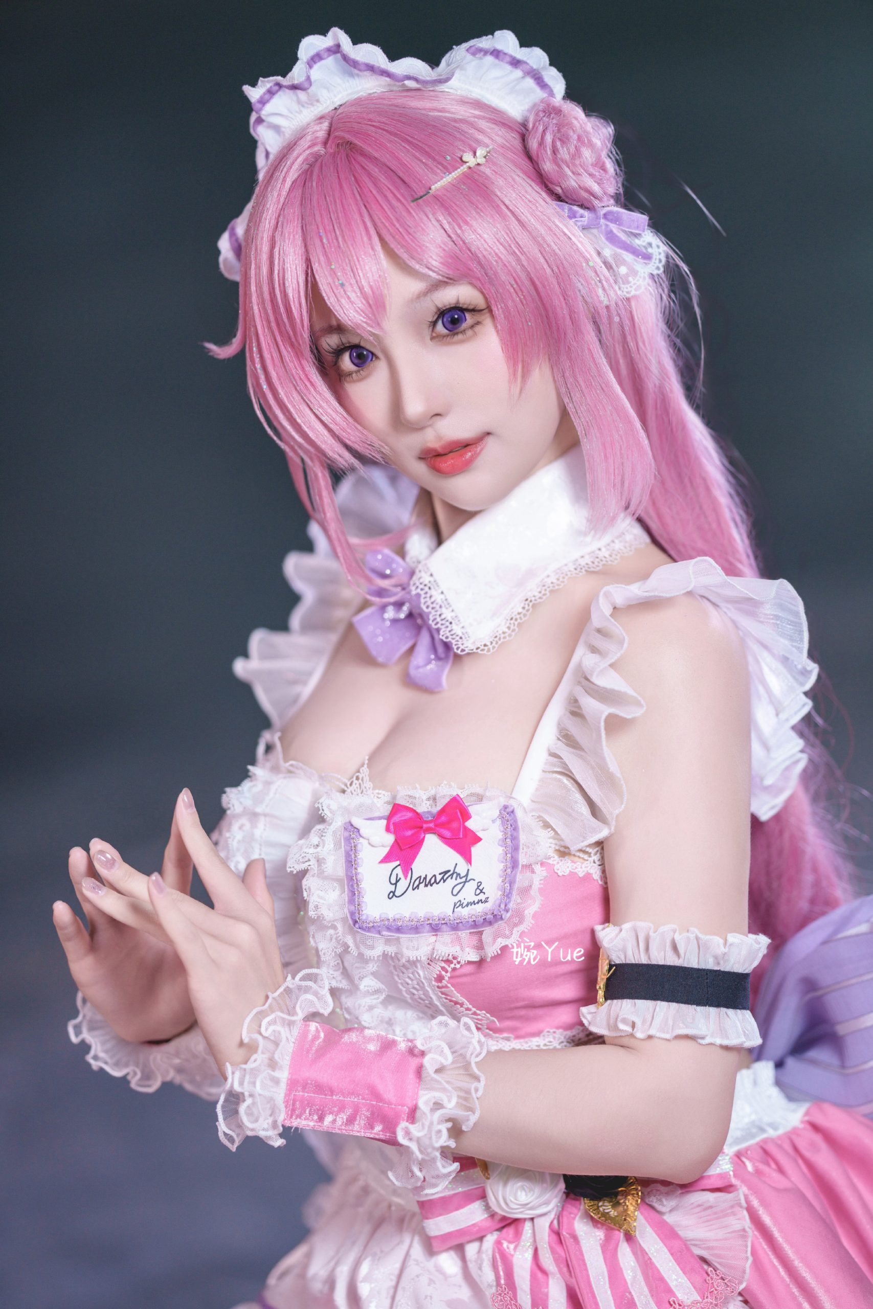 cosplay nikke:胜利女神 桃乐丝女仆cos@-婉Yue--米哈社