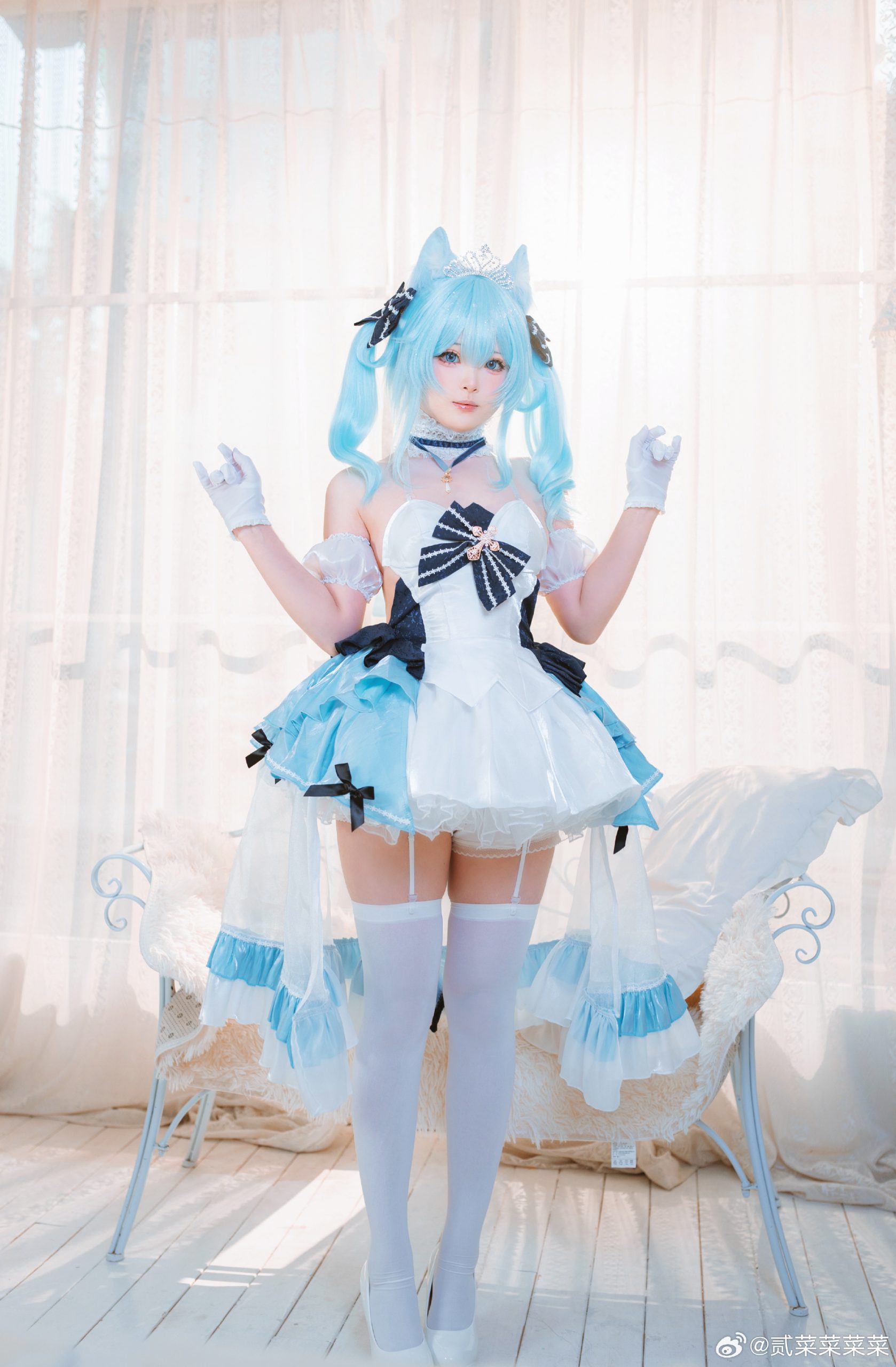 COSPLAY …欸？只是想靠近我一些…？ 碧蓝航线@喵喵不吃魚w-米哈社