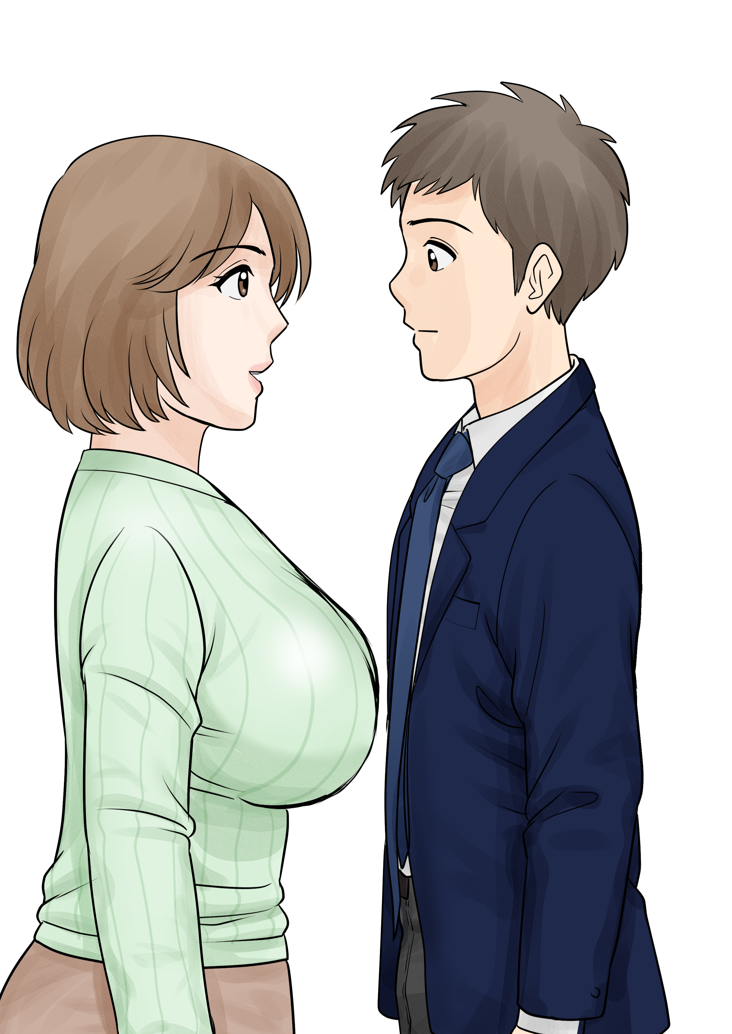 图片[2]-[ふわとろおぱんちゅケーキ] 母子ふたり暮らし 第三章『反抗』 [中国翻訳]-米哈社