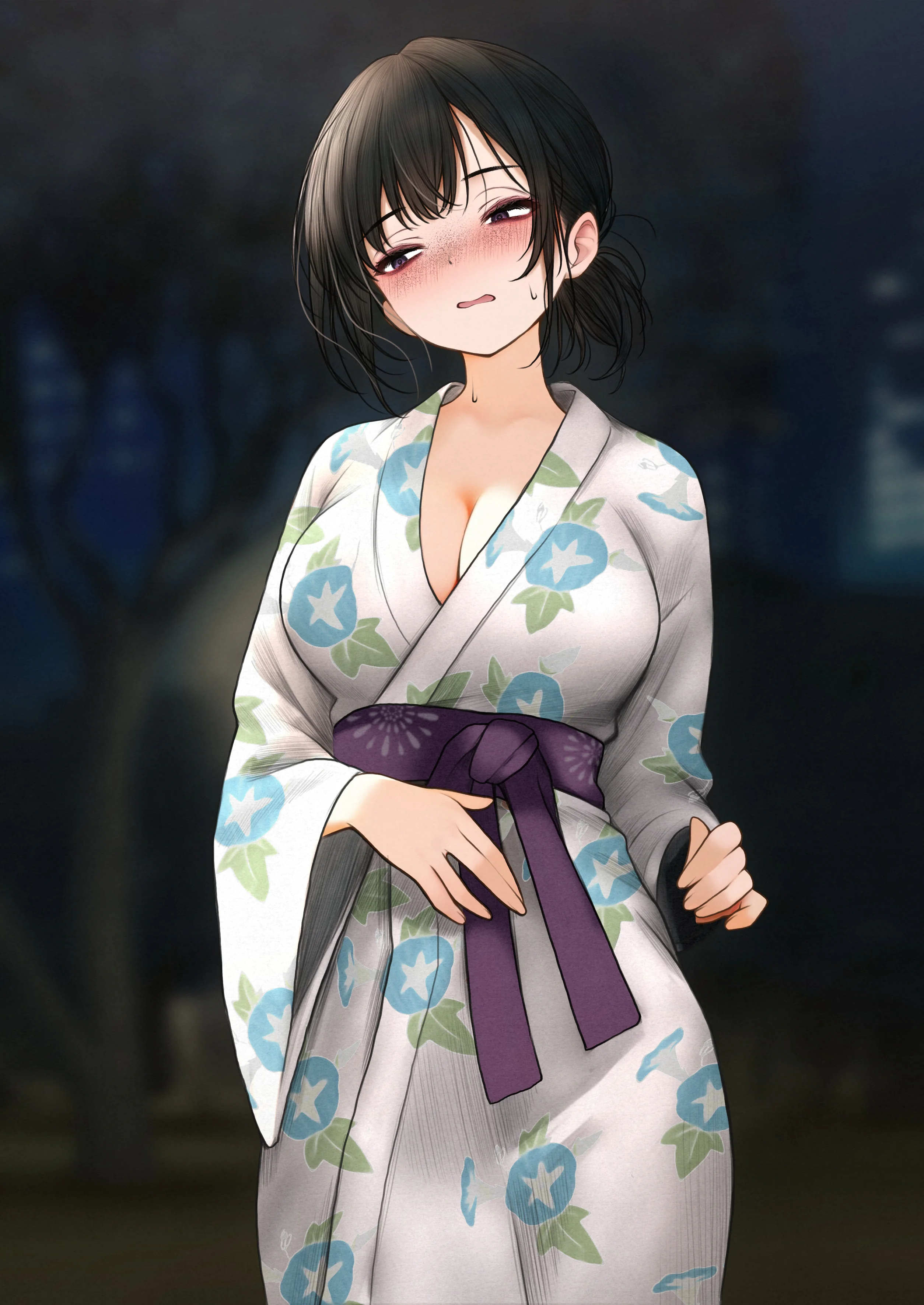 图片[4]-［SigMa］クール系店員さんとナイショの夏祭り［酸菜魚ゅ°］-米哈社