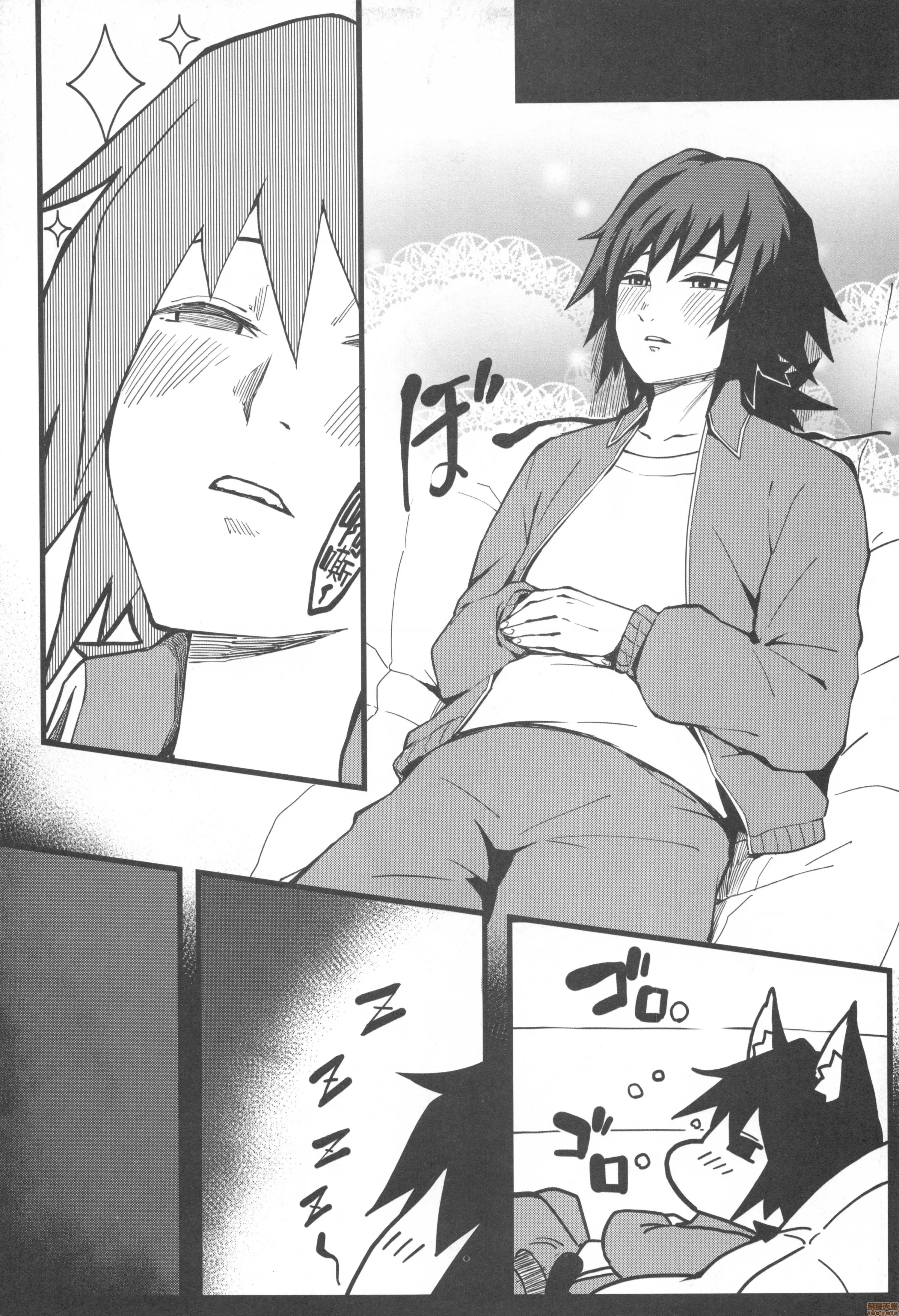 图片[4]-[三色坊 (猫法宝)] 鬼滅學園 七不可思議 跳箱 (鬼滅の刃) [中国語] [無修正]-米哈社