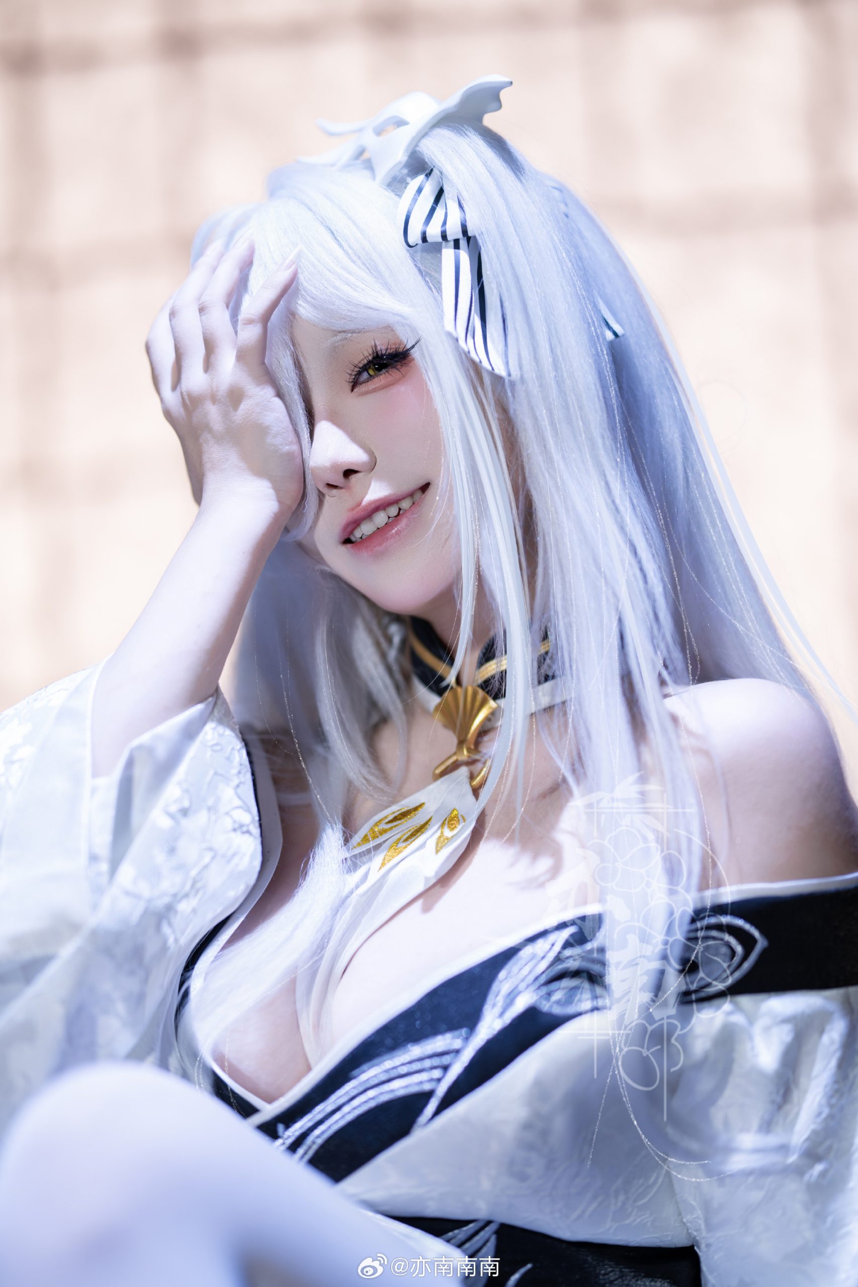 cosplay 无尘师兄，若是你得了不朽面具，该如何呀？玉玲珑@COSer美绪_Mio-米哈社