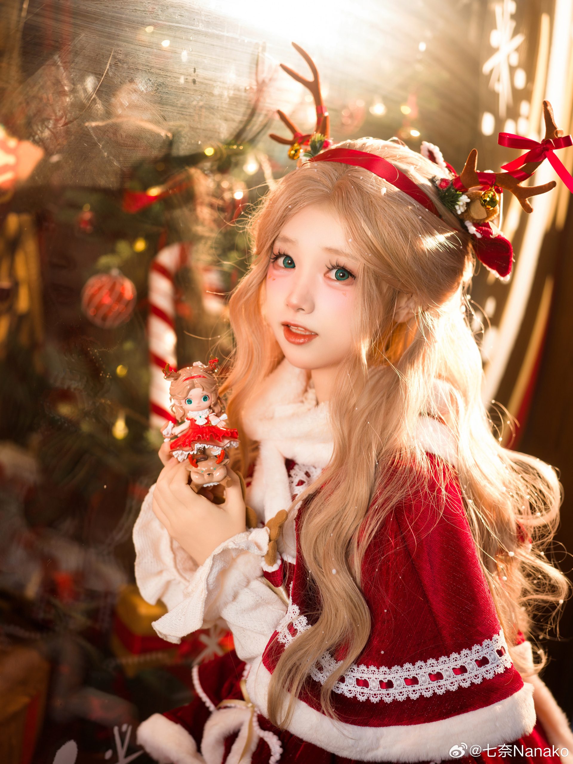 我和三坑的日常 圣诞快乐@可以吃的小奶糖-米哈社