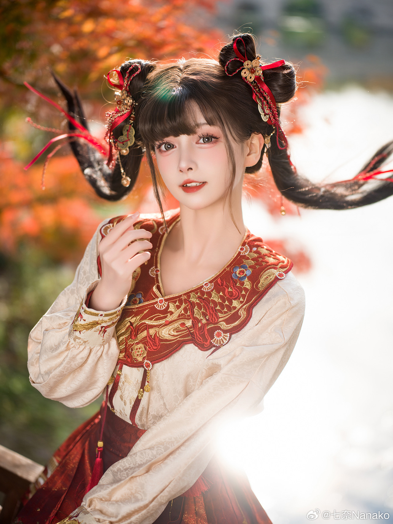 扮个可爱过新年啦～@七奈Nanako-米哈社