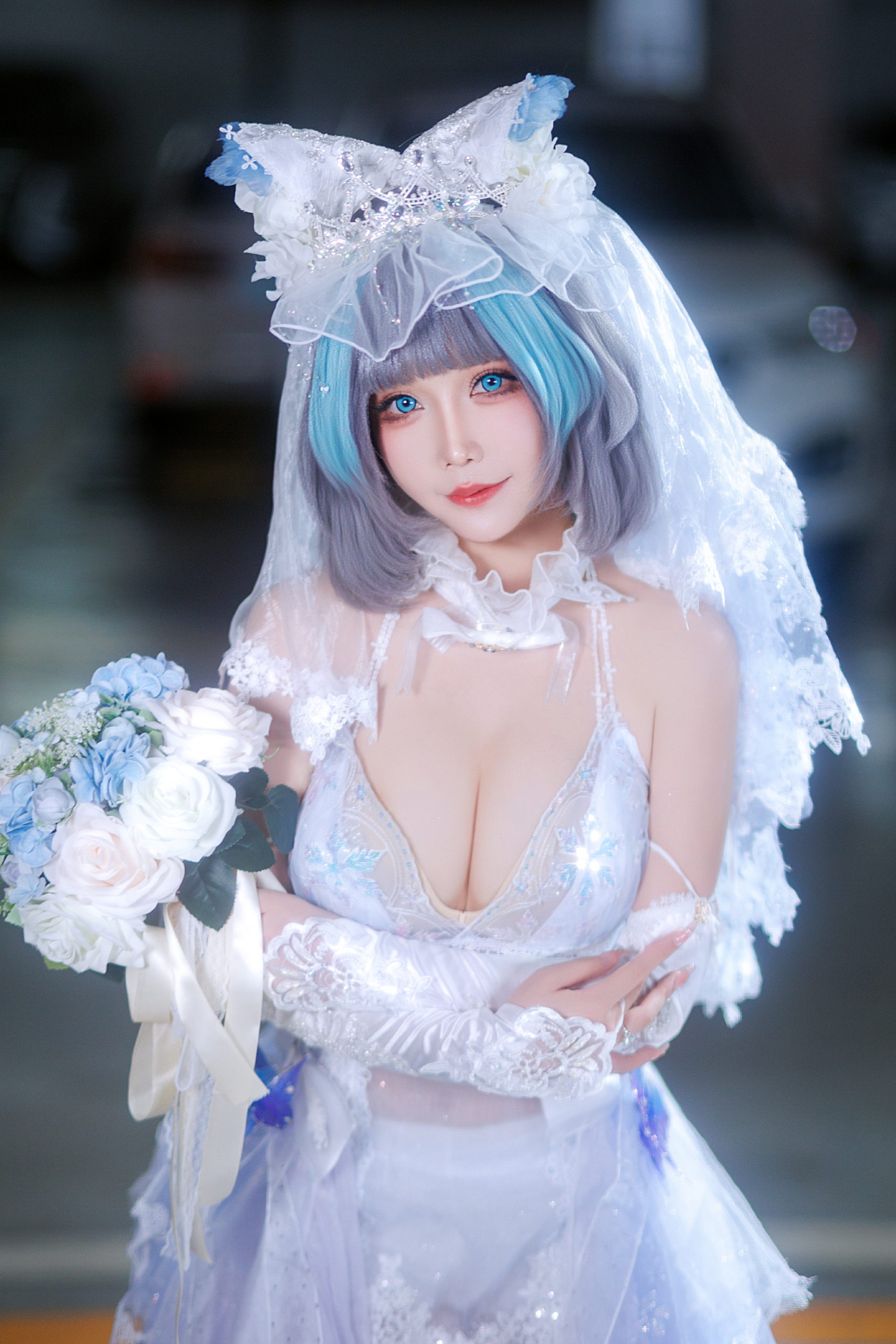 cosplay 碧蓝航线 柴郡@中岛莫之子i-米哈社