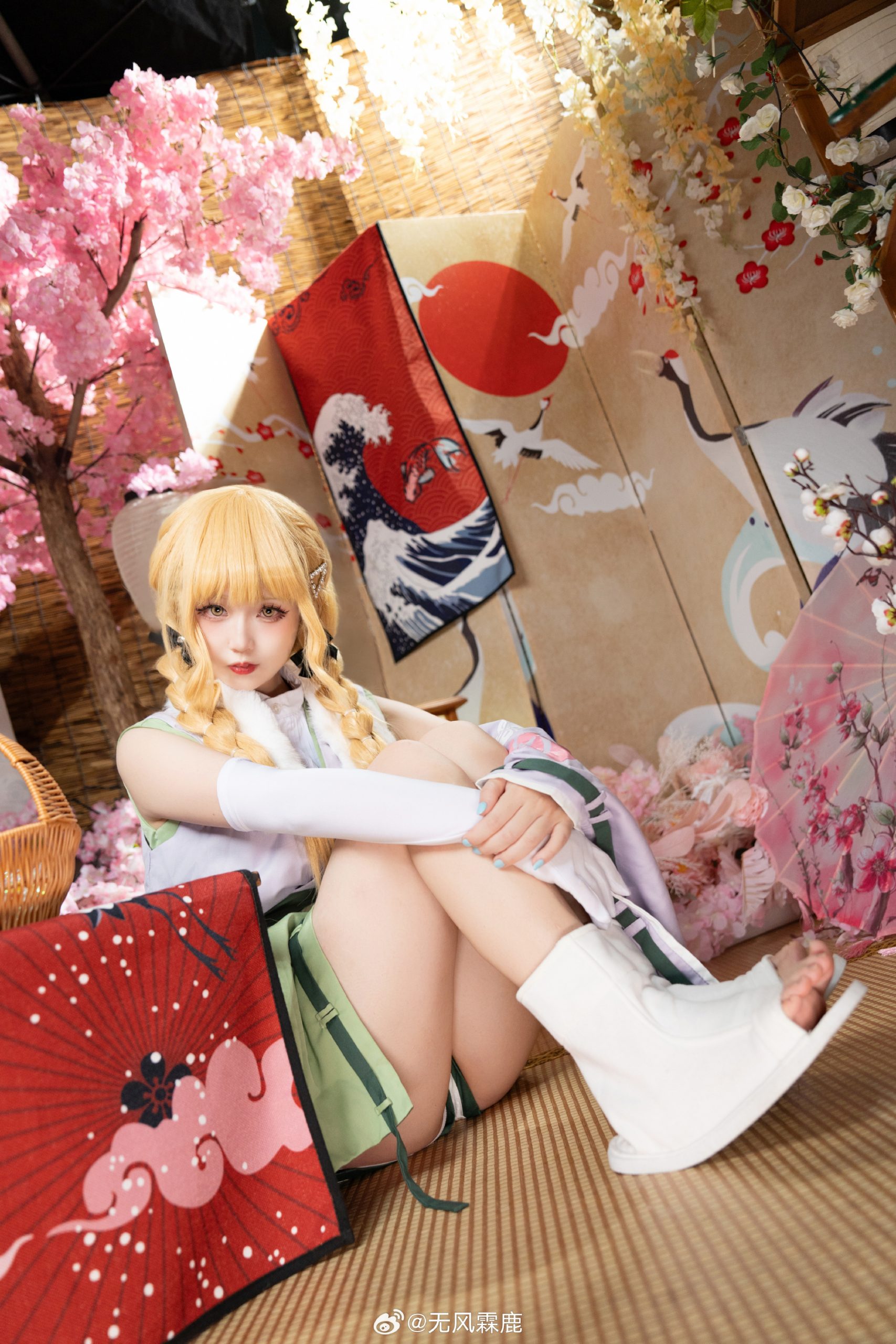 cosplay ❄️「雪解けに」🌸 学园偶像大师 藤田琴音@无风霖鹿-米哈社