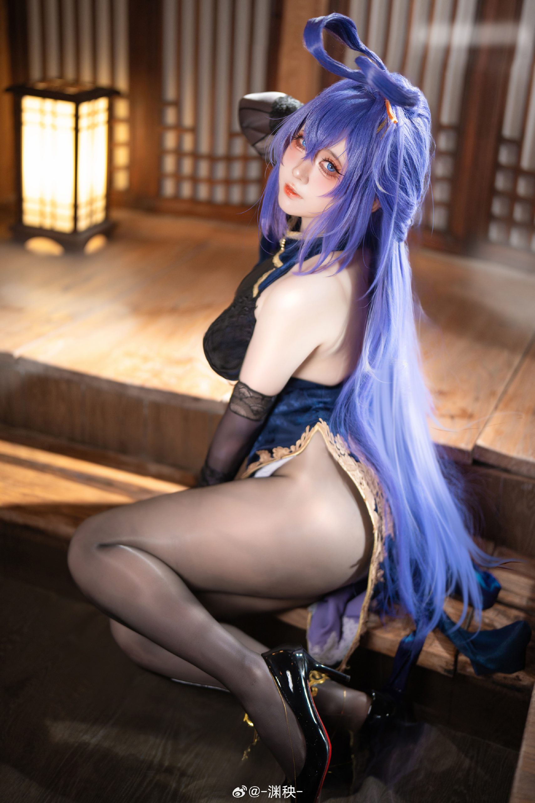 cosplay 碧蓝航线 花园-月下起舞cos@-渊秧--米哈社