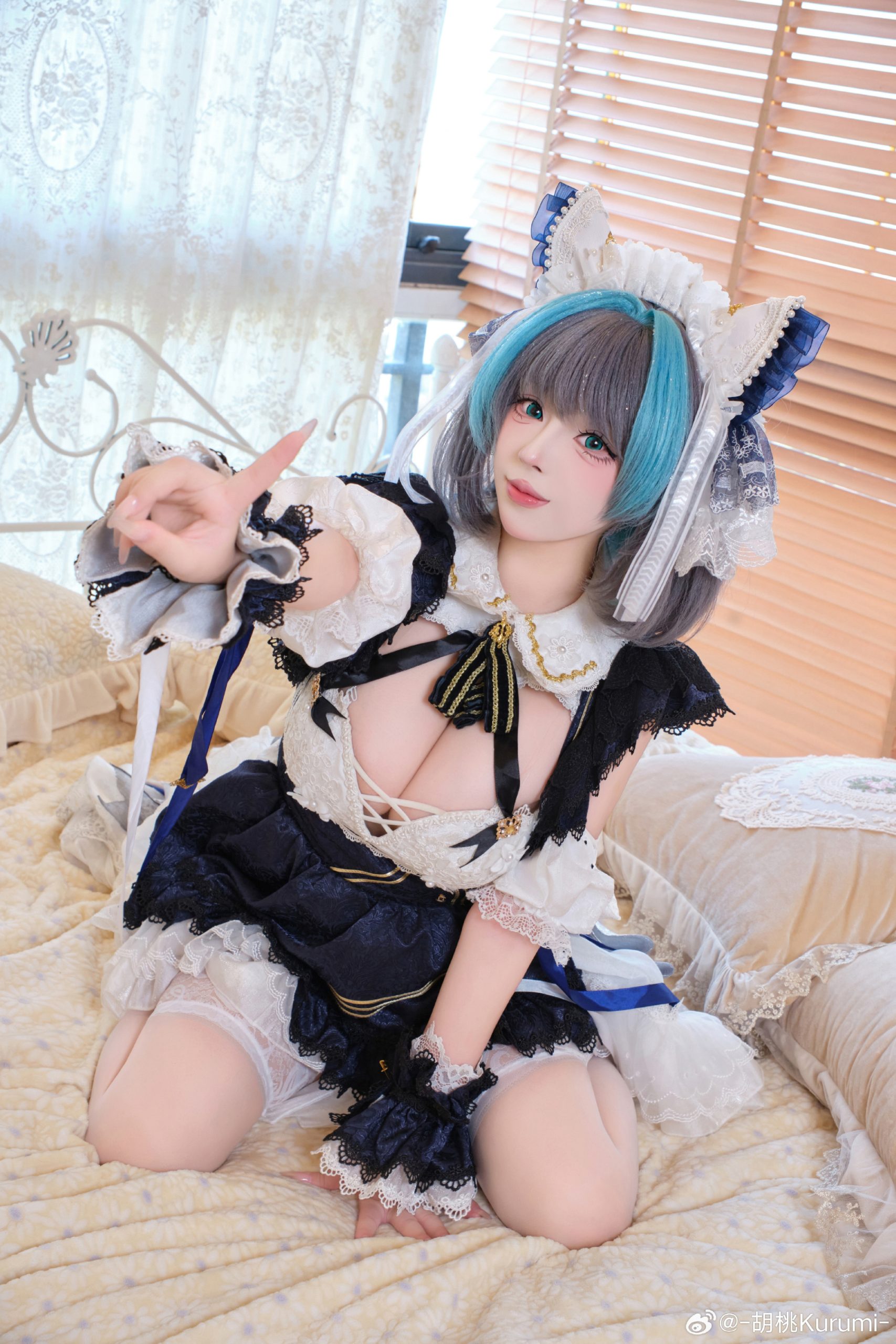 cosplay 碧蓝航线 柴郡@-胡桃Kurumi--米哈社