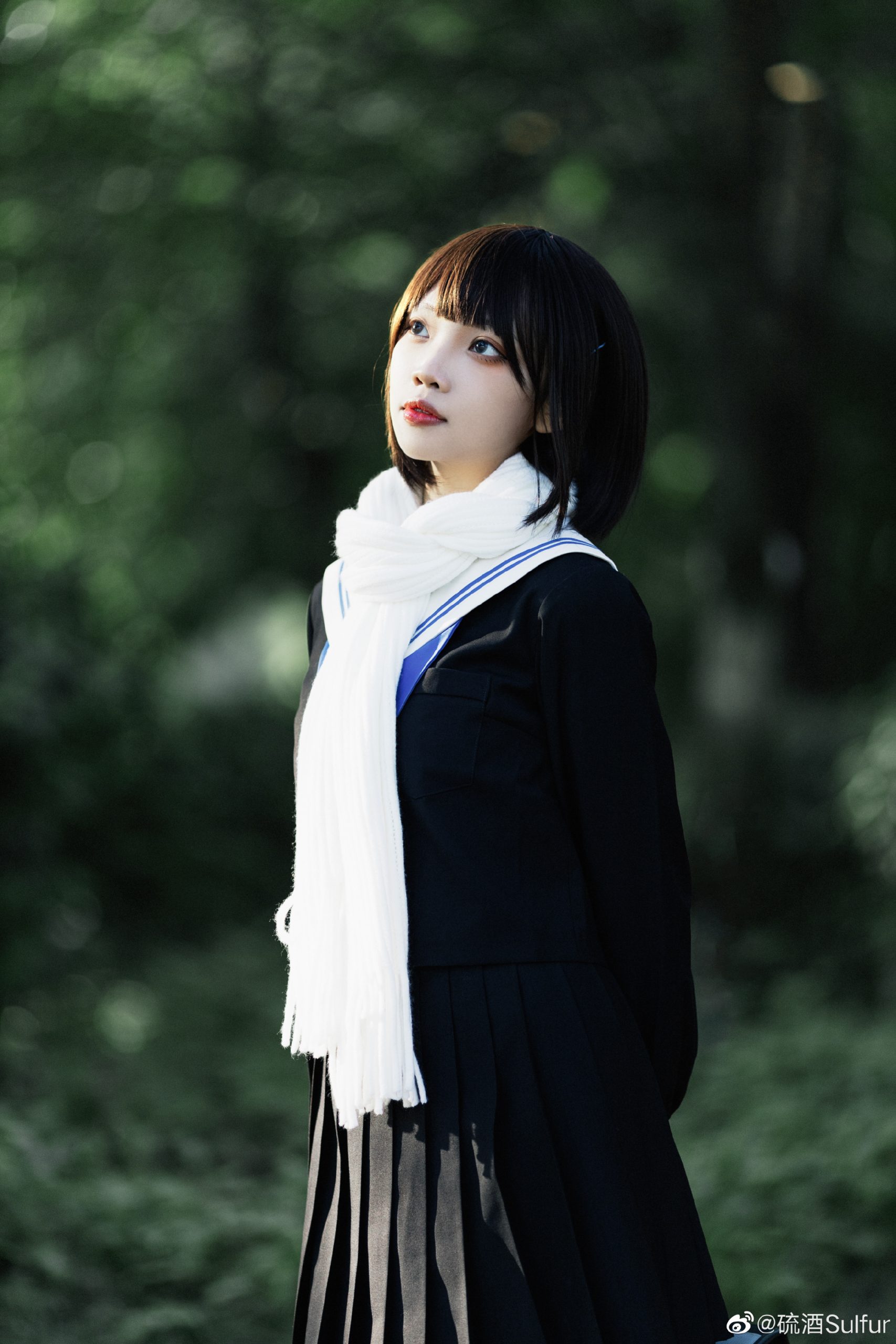 JK制服 水手服 心存感激所遇既温柔.@硫酒Sulfur-米哈社