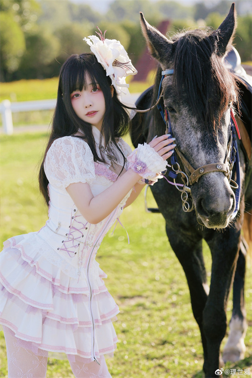 lolita装扮 蔷薇与骑士@理世爱-米哈社