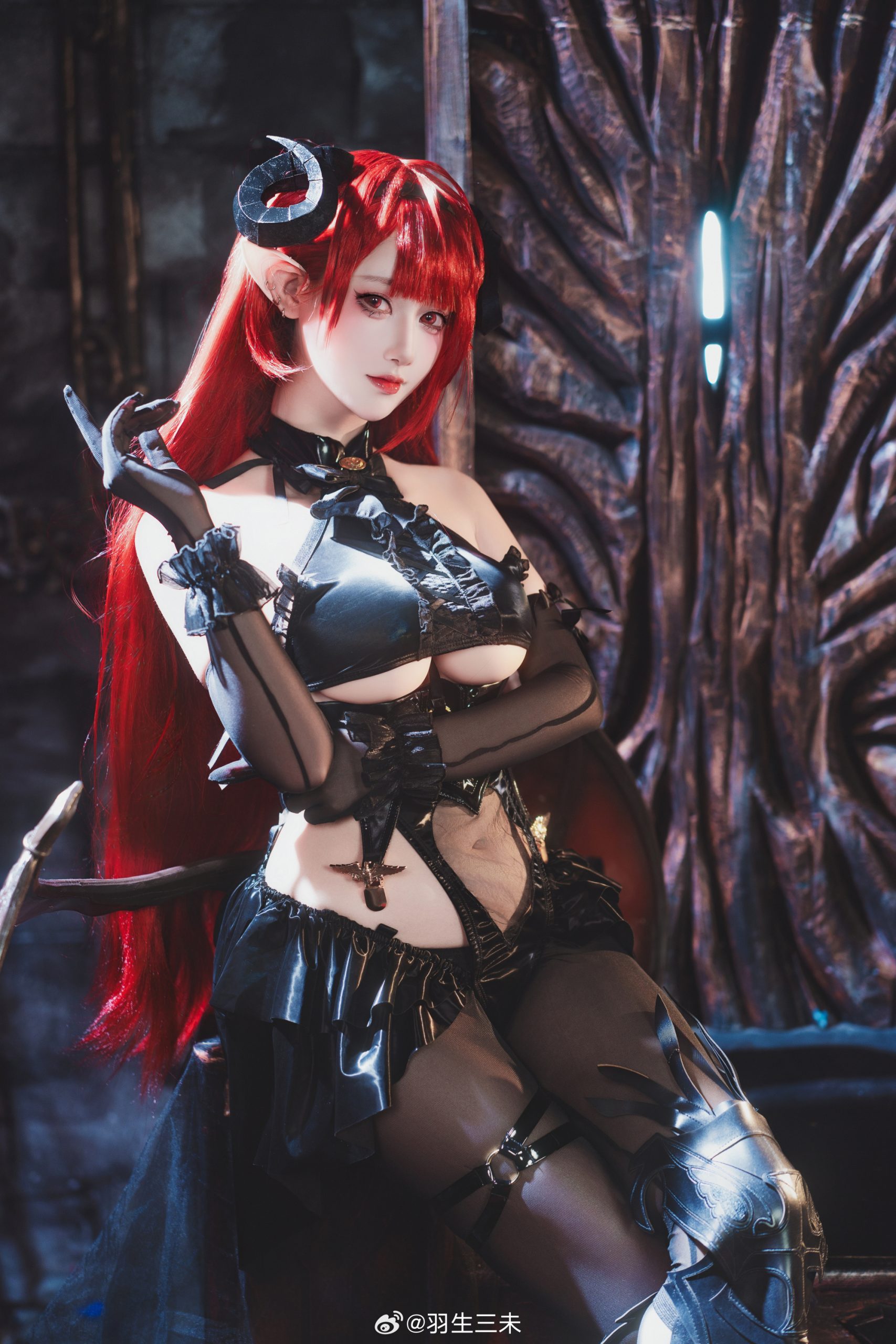 cposplay 向你致敬 掌舵权交给你了 契约者。 碧蓝航线 兴登堡@羽生三未-米哈社