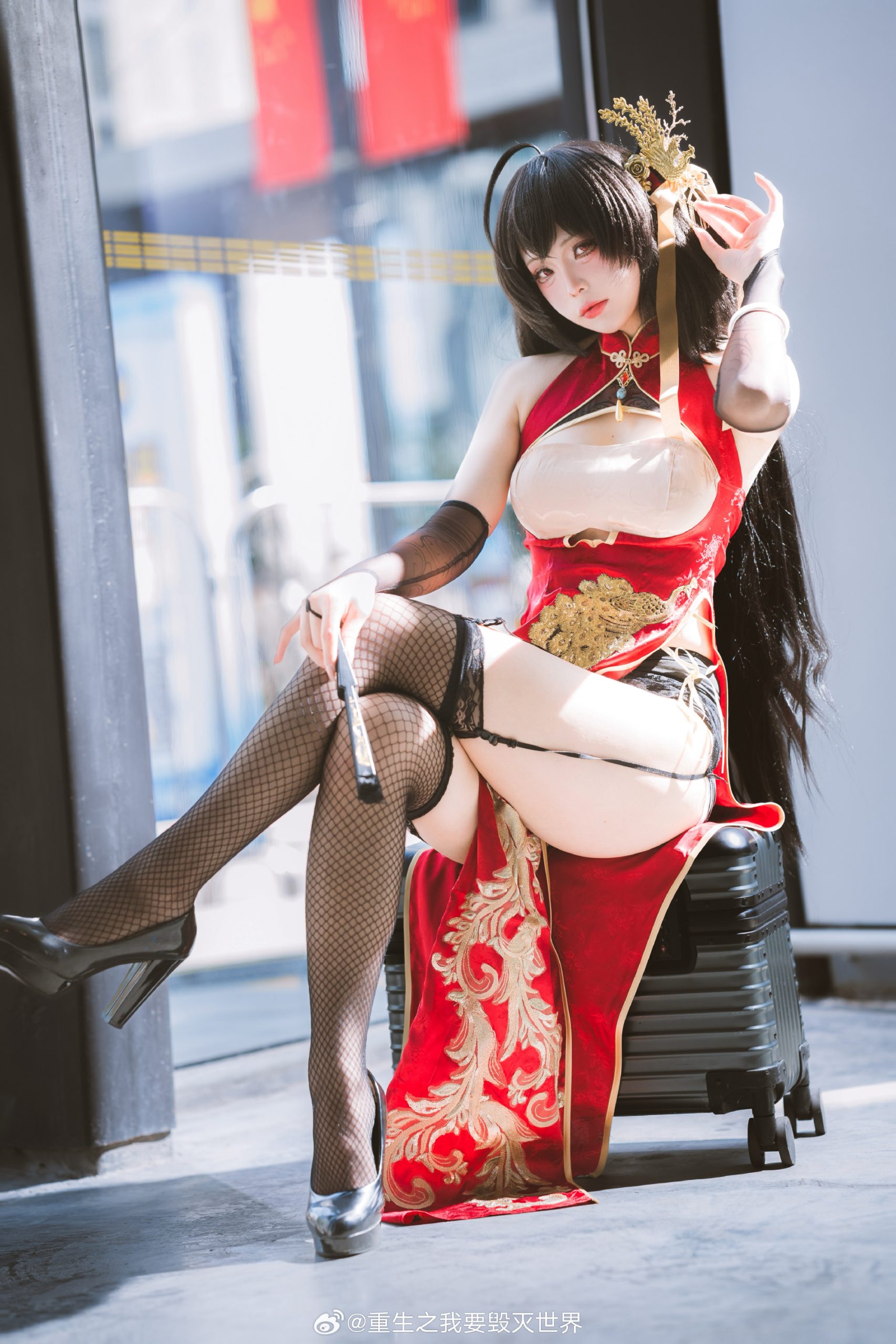 cosplay 很好的阳光 晒晒太阳 碧蓝航线 大凤@嚼嚼团子包-米哈社