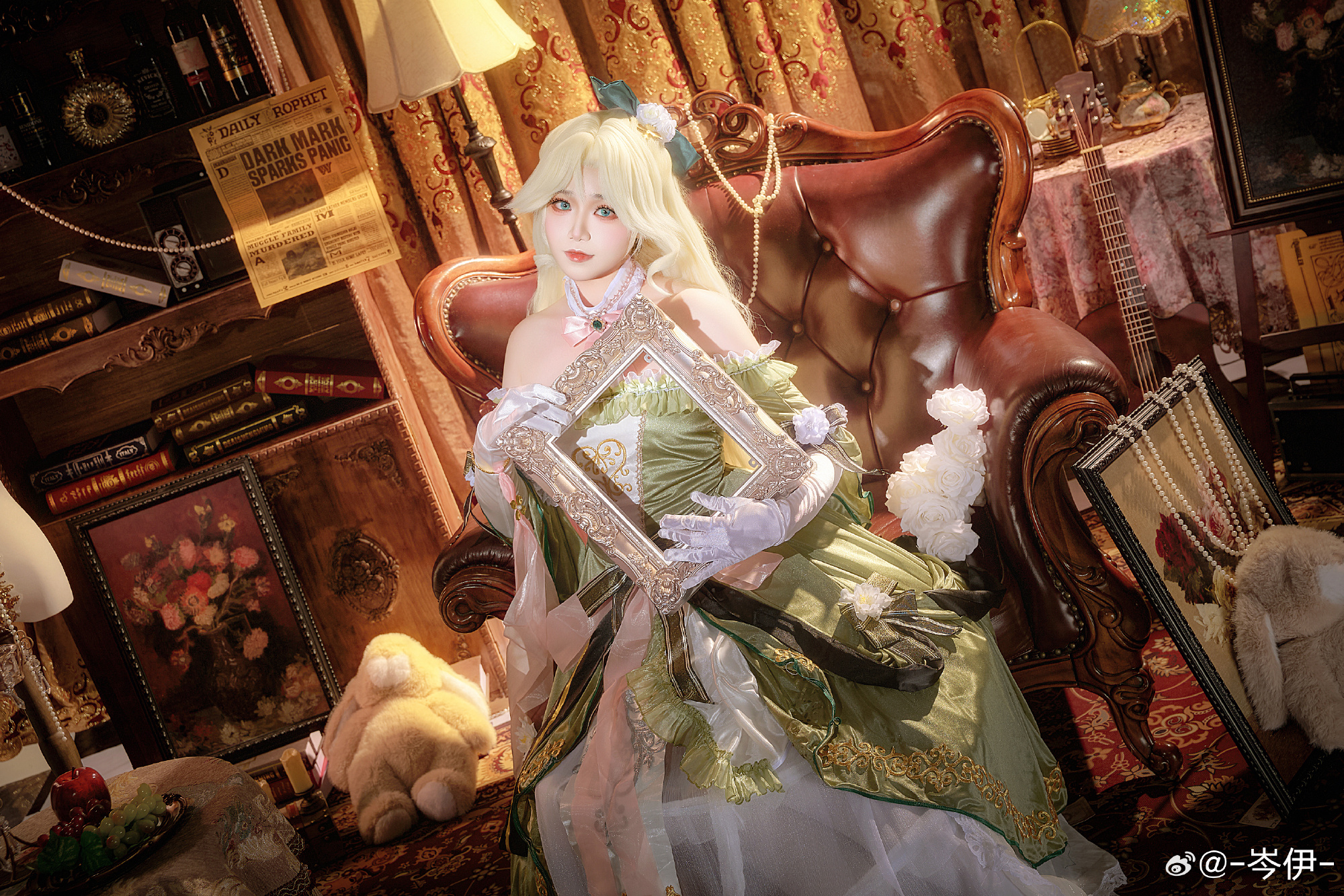 cosplay 王者荣耀 西施 织梦人@-岑伊--米哈社