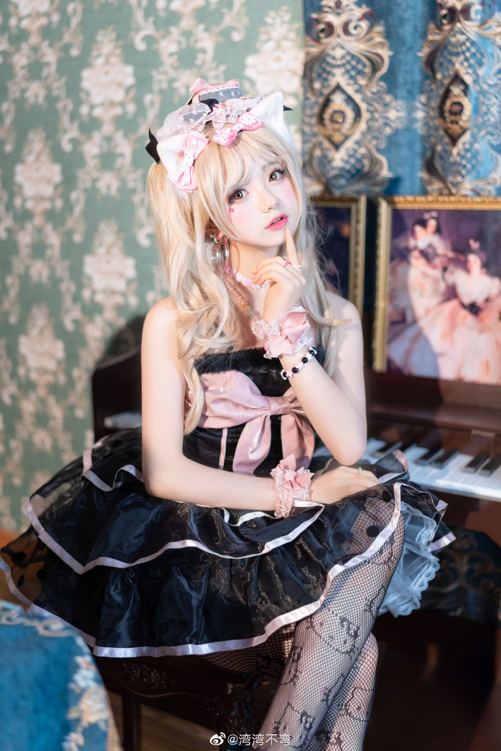 lolita装扮 辣妹@湾湾不弯-米哈社