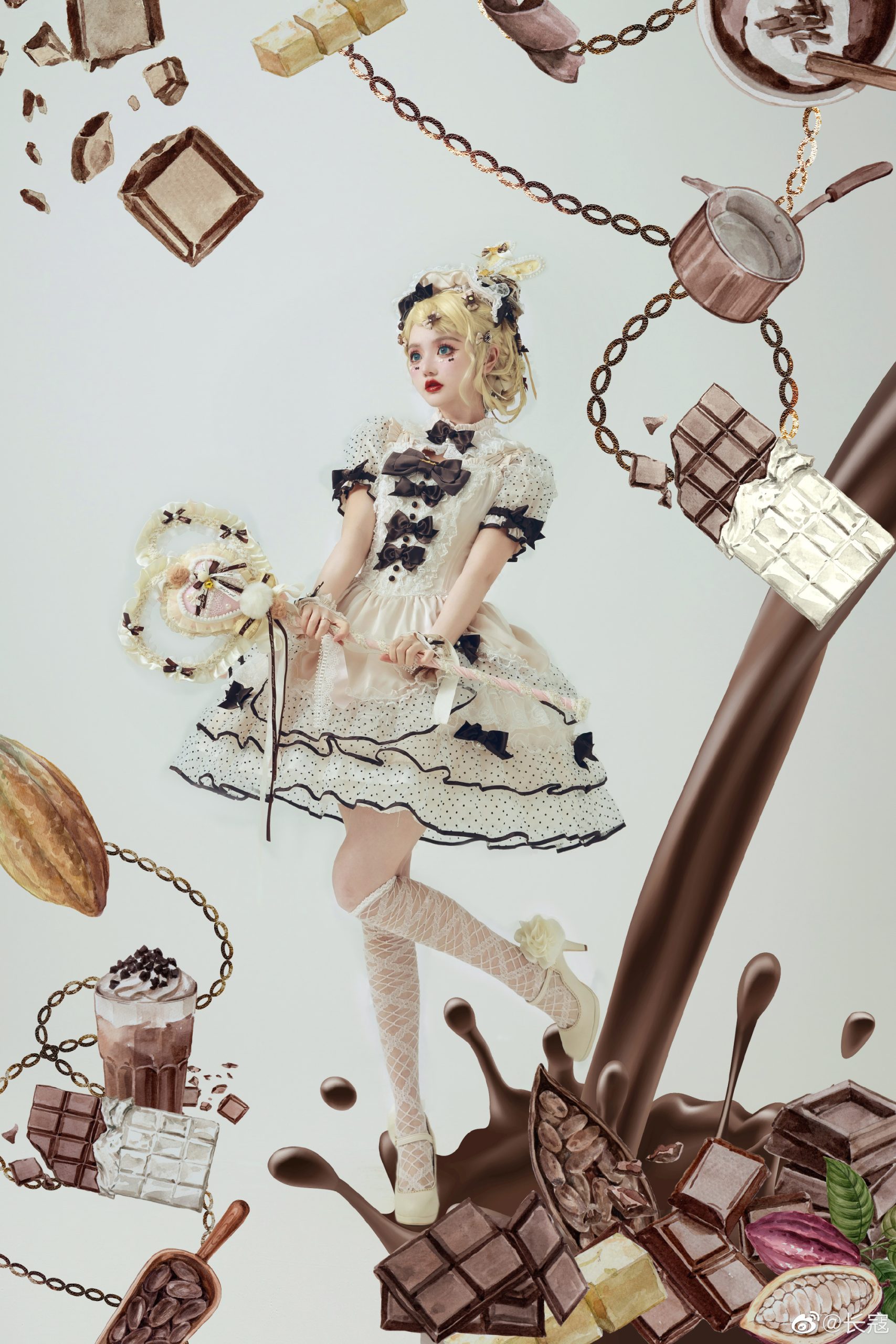 生巧情诗 ?521要送给喜欢的人一份巧克力，半甜不腻才是最好的爱情诗谱呀~@长寇-米哈社